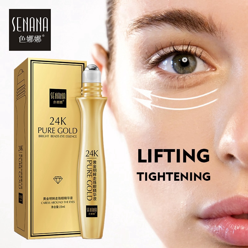 Cây lăn mắt SENANA chiết xuất vàng 24k giảm thâm và sưng mắt dưỡng ẩm sâu làm săn chắc cơ mắt