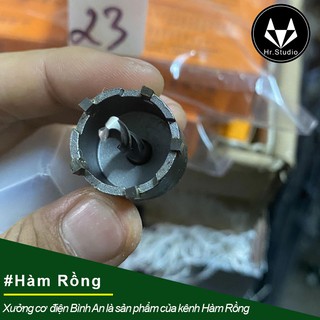Mũi khoan vét lỗ tròn đường kính phi 23MM màu xám