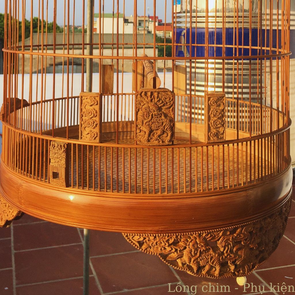 Lồng chim Chòe, Lồng chim Chòe trúc già họa tiết đẹp