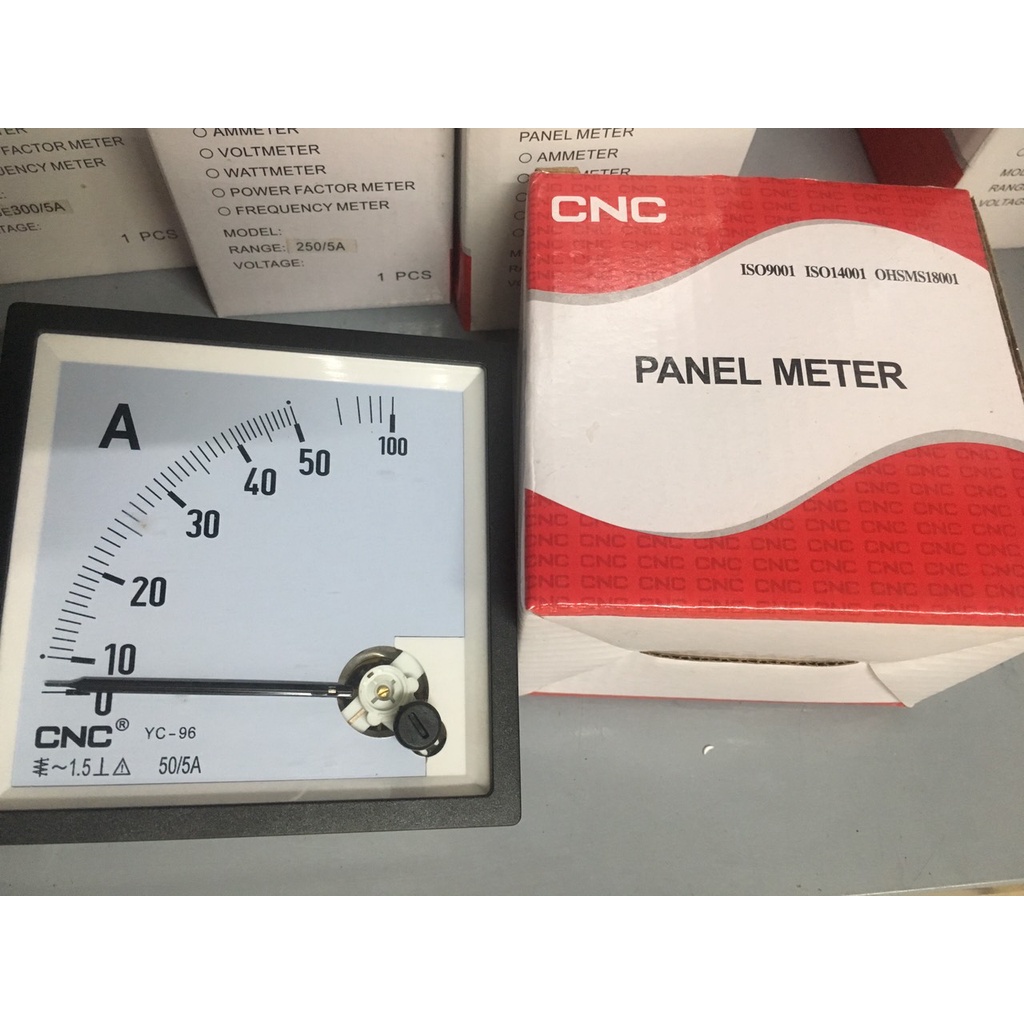 Đồng hồ Ampe đo dòng điện hiệu CNC mã YC-96 size 96x96