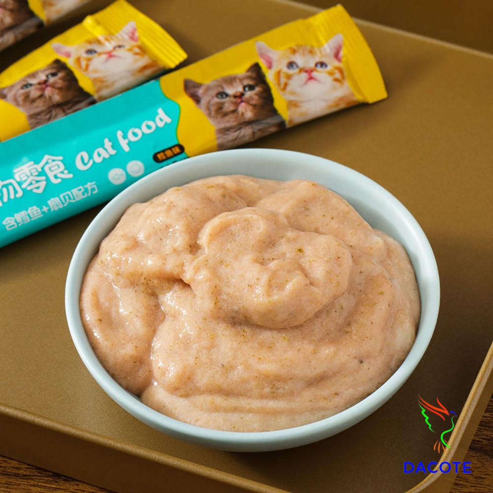 Súp thưởng cho mèo Shizuka, cat food đầy đủ dinh dưỡng giá rẻ thanh 15g