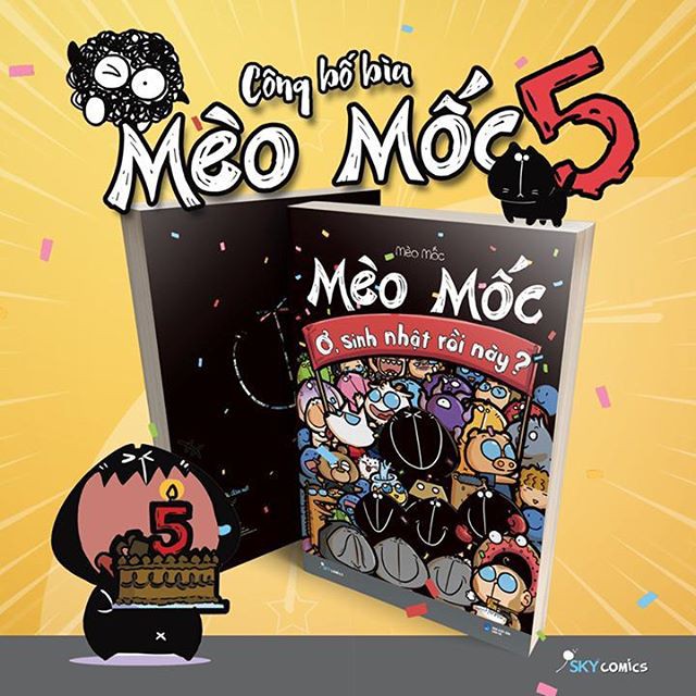 [Sách] Mèo Mốc: Ơ, Sinh Nhật Rồi Này