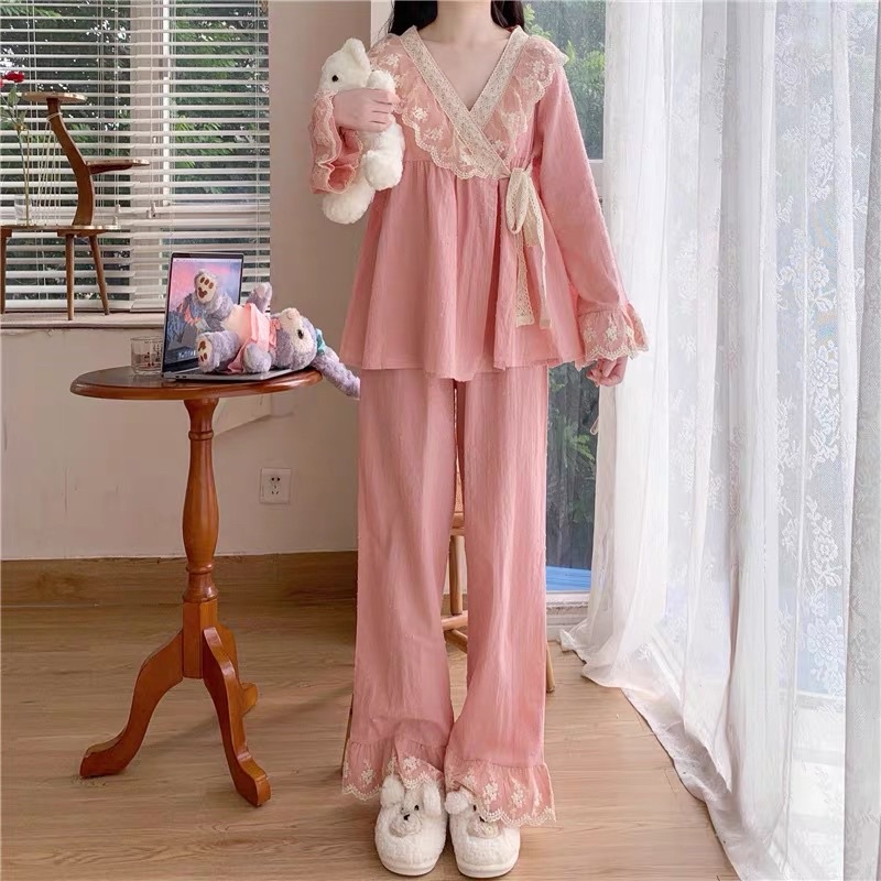Đồ ngủ Linen ren