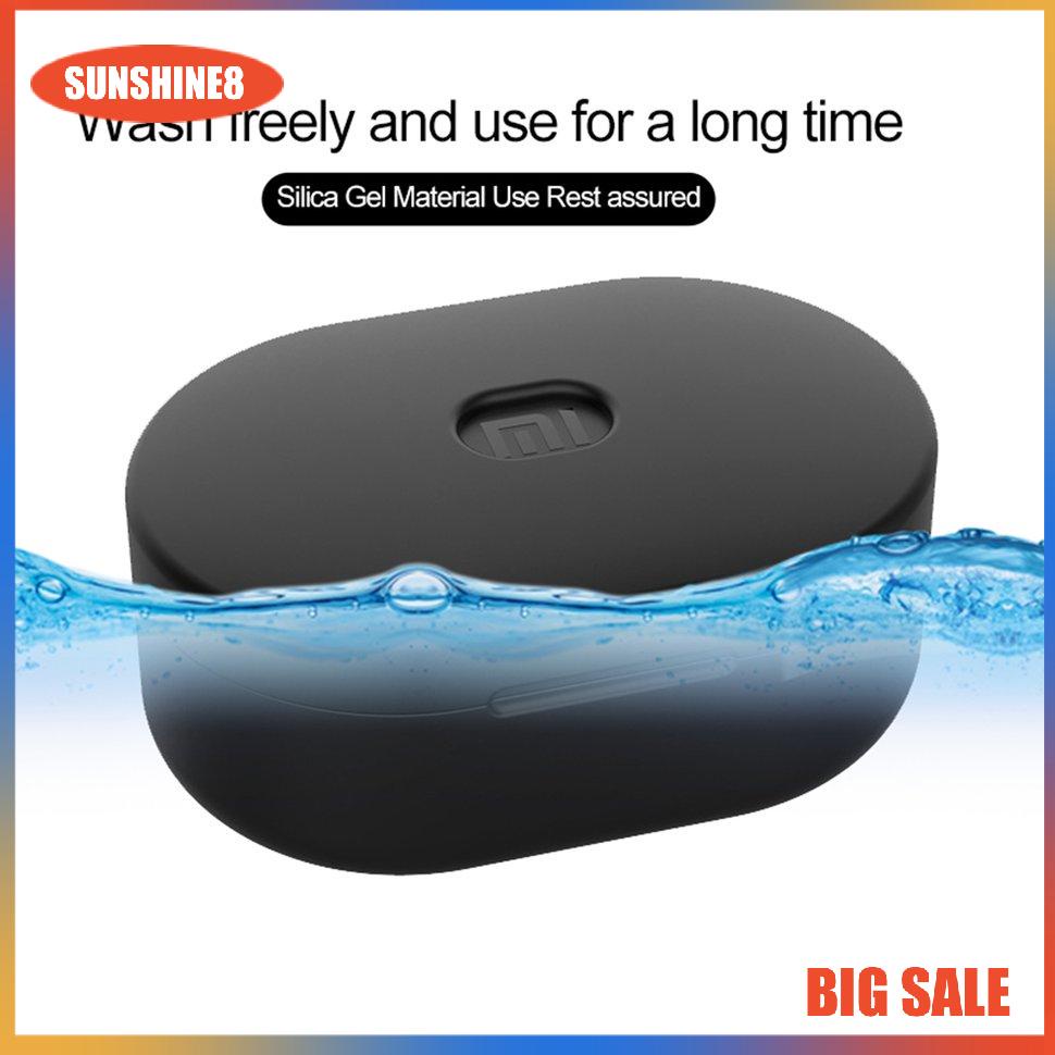 【SUN】Silicone Case Protective Cover for Xiaomi Airdots Bluetooth Earphone