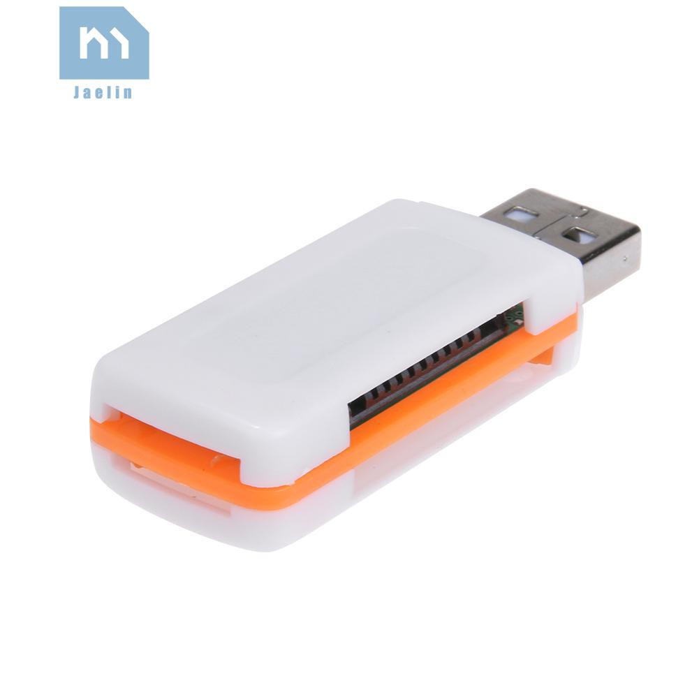 Đầu Đọc Thẻ Nhớ Sd / Mmc Tf Ms M2 Với 4 Khe Cắm Usb 2.0