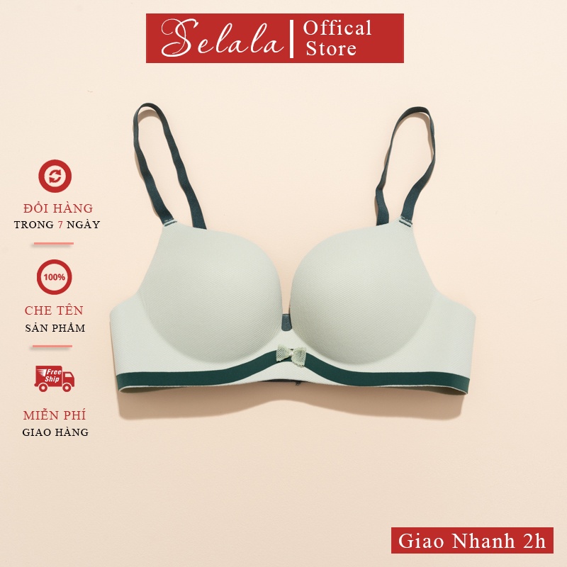 Áo Lót Su Nơ Selala Đệm Vừa Siêu Mát Lạnh Mềm Mại Không Gò Bó AV23