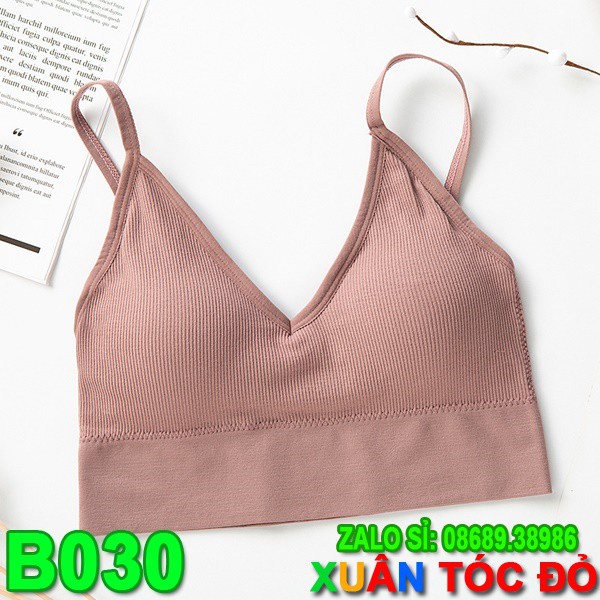 SỈ ZALO RẺ HƠN NHIỀU_ Áo Bra Tăm 2 Dây Cực Hot Mới B030 | BigBuy360 - bigbuy360.vn