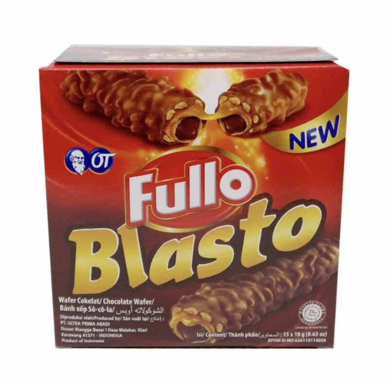 Bánh Xốp Socola Fullo Blasto 225g