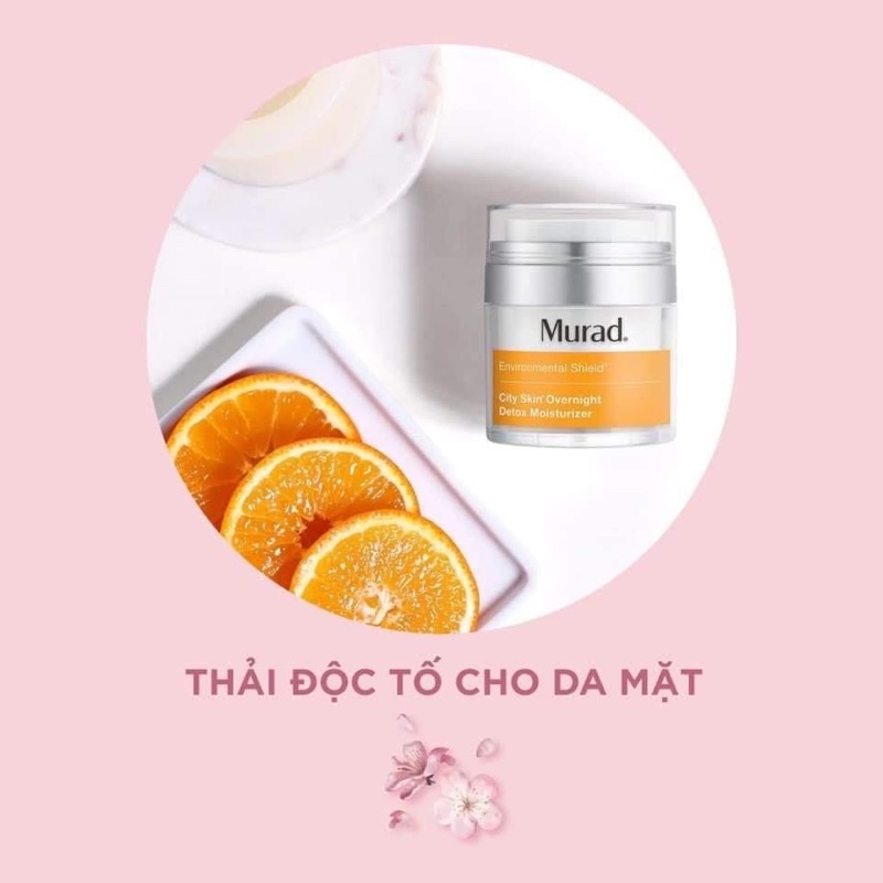 Kem Dưỡng & Thải Độc Tố Da Ban Đêm - City Skin Overnight Detox Moisturizer Murad 50ml