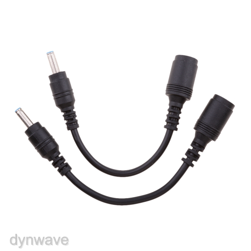 Set 2 Giắc Cắm Chuyển Đổi DC Power 4.5X3.0Mm Male Sang 7.4x 5.0mm Female Cho HP DELL