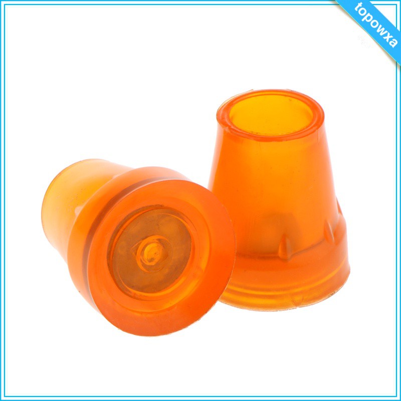 Set 2 miếng đệm cao su chống trượt 7/ 8 inch gắn đế gậy hỗ trợ đi bộ