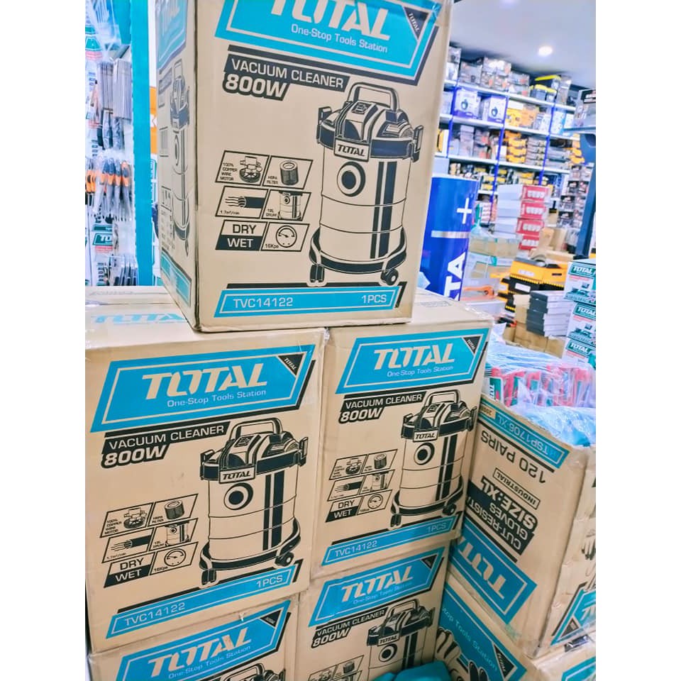 Máy hút bụi 12 Lít 800W Total TVC14122