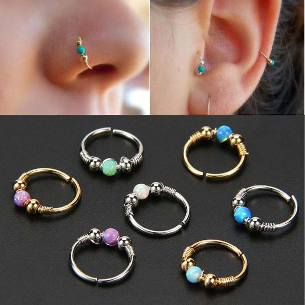 Khuyên Mũi Tròn Nhỏ Thời Trang Cá Tính Dành Cho Nữ