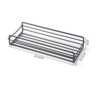 Kệ Đen Chữ Nhật Dán Tường Siêu Chắc Chắn