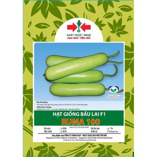 Hạt giống bầu Ruma 100 Hai mũi tên gói 7 hạt hoặc 15g