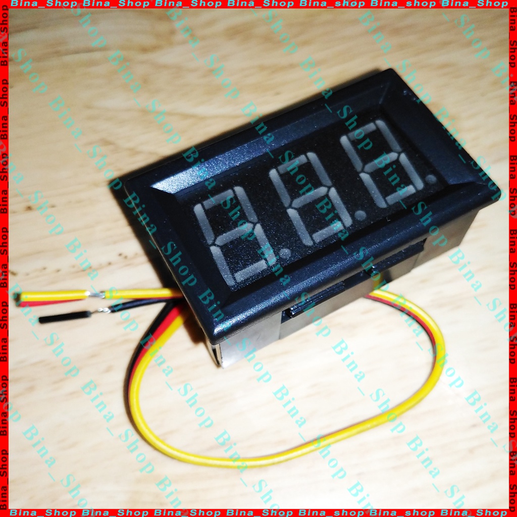 Vôn kế DC 3 dây 0V-30V / 4.5V~30V 0.56 inch