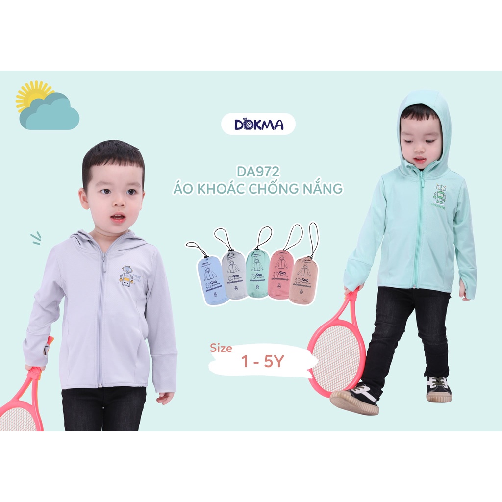 (1-5Y) Áo chống nắng thời trang cho bé - DOKMA