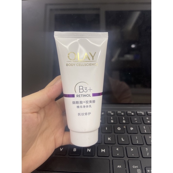 Dưỡng thể Olay B3+retinol tuýp 65ml