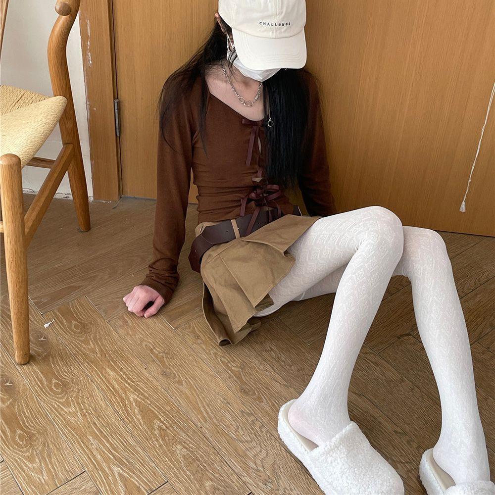 Quần Tất Nhung Dày Thoáng Khí Phong Cách Lolita Đáng Yêu Cho Nữ