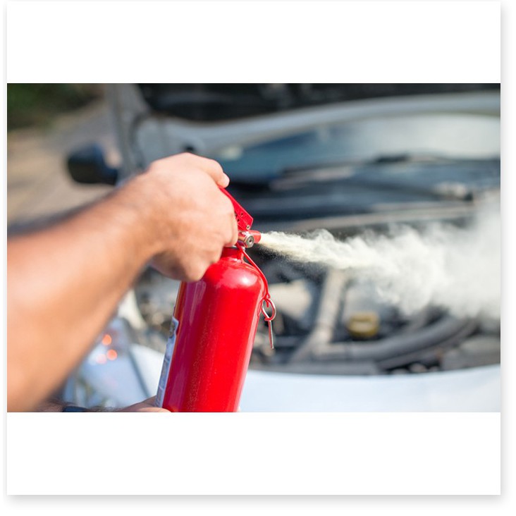 Bình chữa cháy 🎉SALE ️🎉 Bình chữa cháy mini, phòng chống cháy nổ, đảm bảo an toàn, sử dụng cho các loại ô tô con 5404