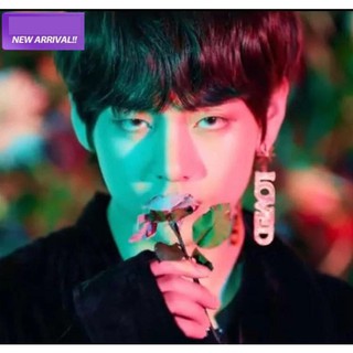 Khuyên tai V BTS FAke LOVE cá tính thời trang bông tai thần tượng Hàn Quốc Unisex titan không gỉ