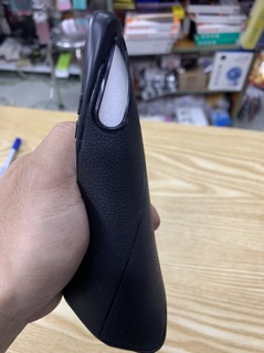 Ốp lưng Huawei Y9S dẻo đen vân da