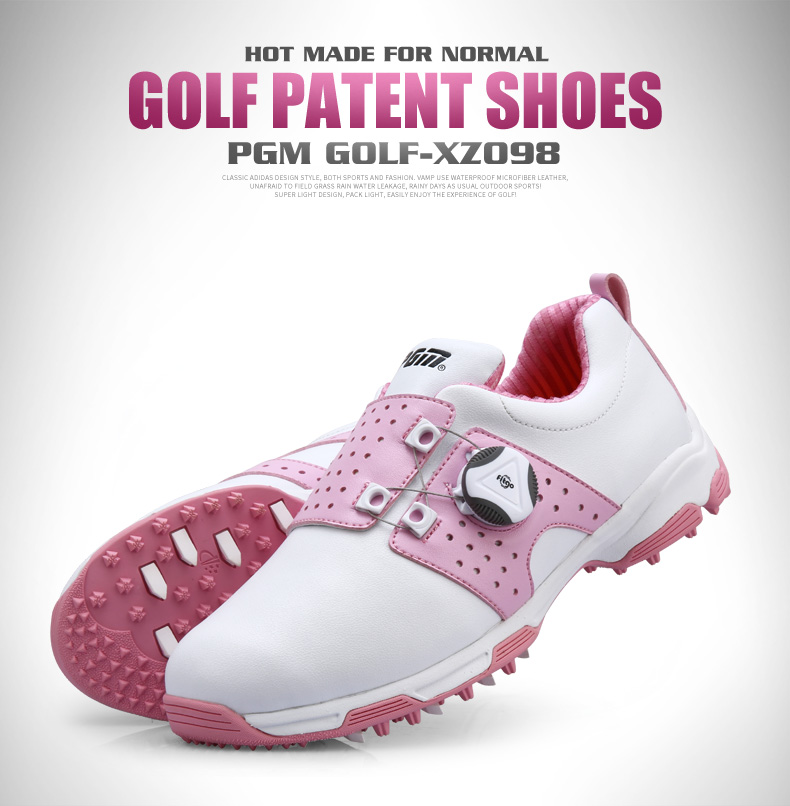 GIÀY GOLF NỮ PGM XZ098 Women Microfibre Golf Shoes