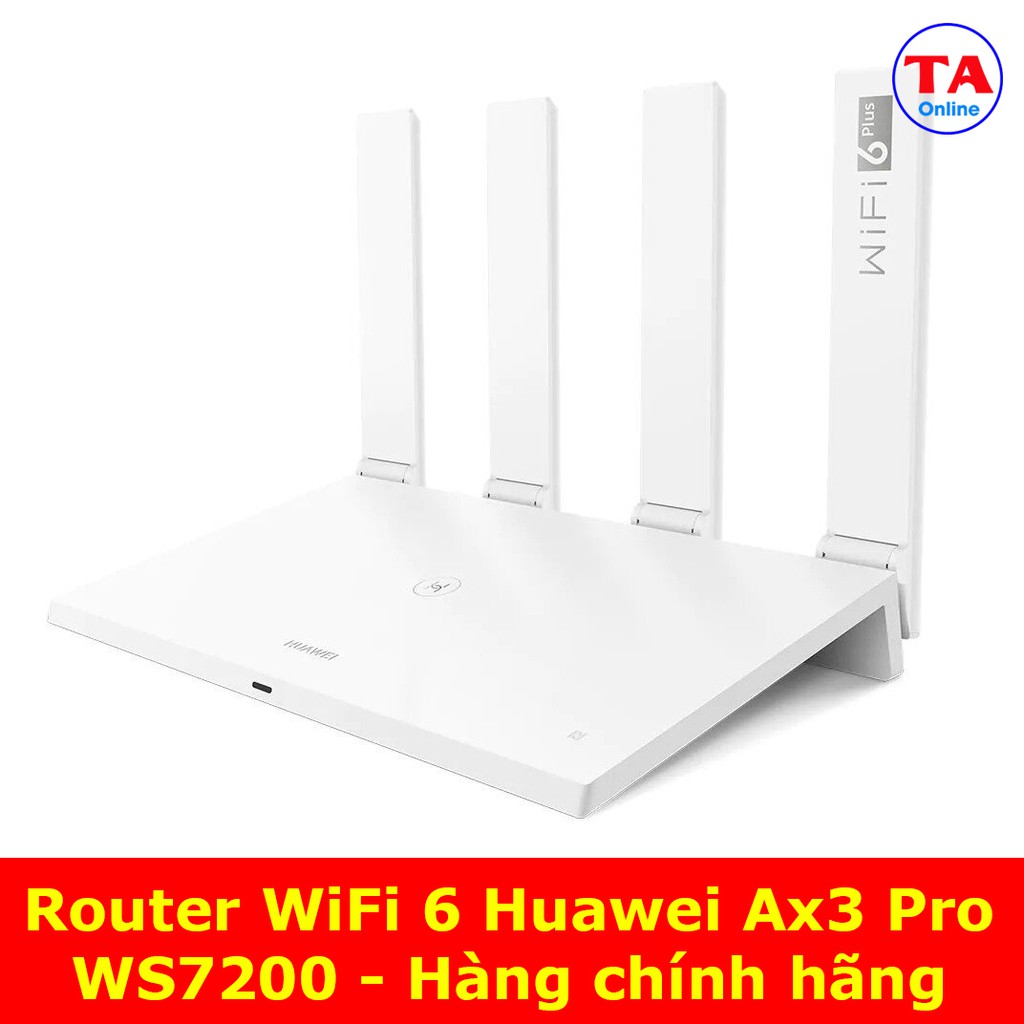 Router WiFi 6 Huawei Ax3 Quad core WS7200 và Huawei Ax3 Dual core WS7100 - Hàng chính hãng