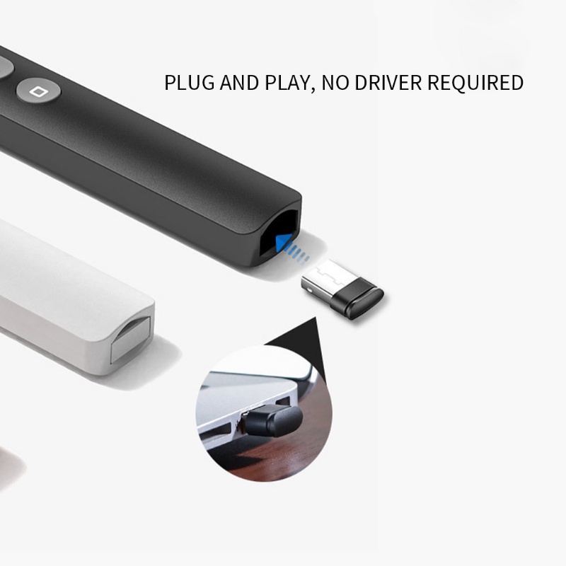 Bút Máy Chiếu Điều Khiển Từ Xa Không Dây 2.4ghz Cổng usb