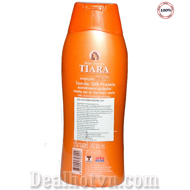 Dầu Gội Kao TIARA 2 in 1 240ml