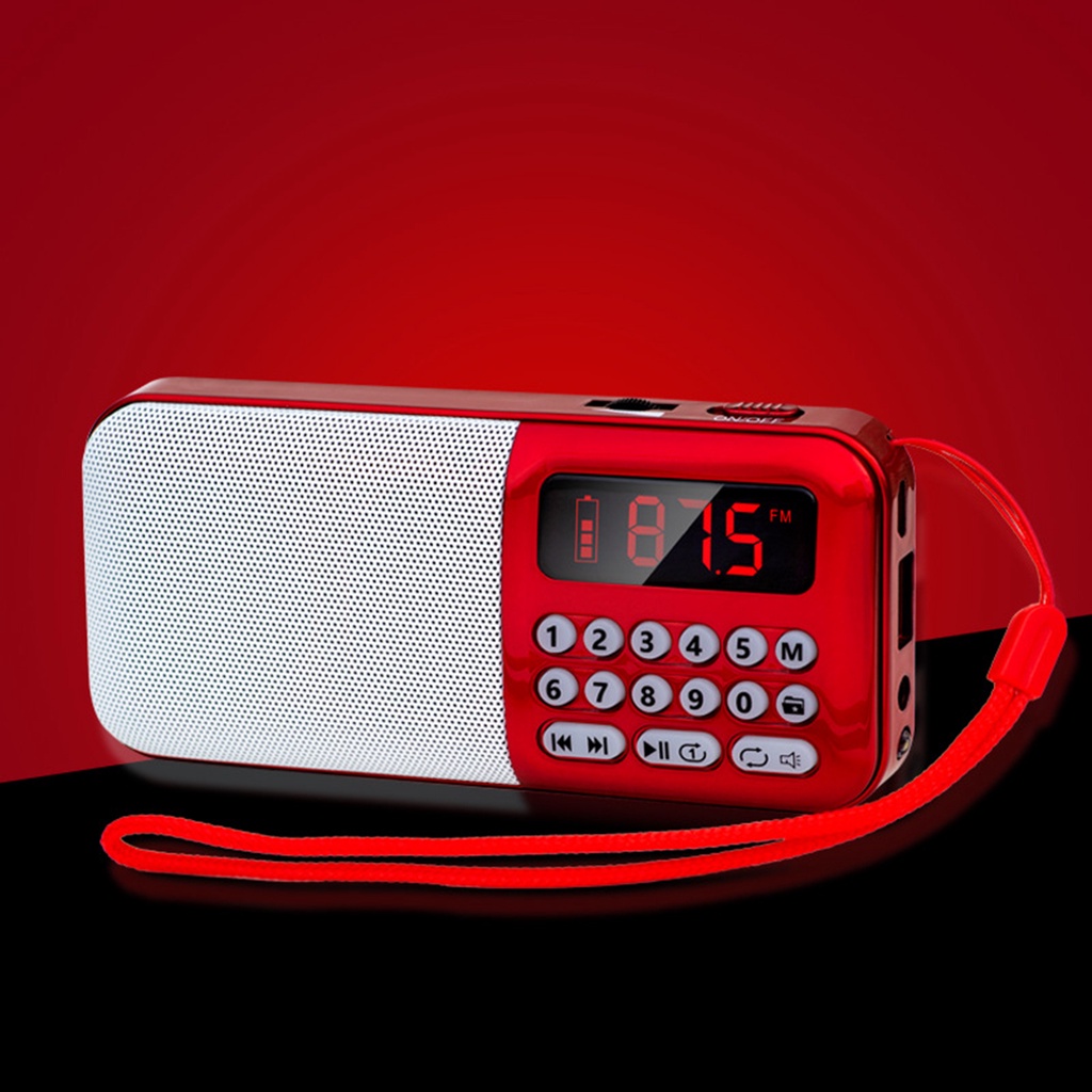 Loa Y-508 Kỹ Thuật Số Hỗ Trợ Thẻ Nhớ TF/FM Bỏ Túi Bằng ABS Nhỏ Gọn