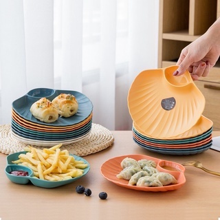Đĩa Hình Vỏ Sò Mẫu Mới Nhất Có Ngăn Đựng Gia Vị
