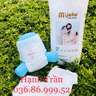 Combo 100 Miếng Bỉm Quần Mijuku Cao cấp Nhật Bản M100/L100/XL100/XXL100/XXXL