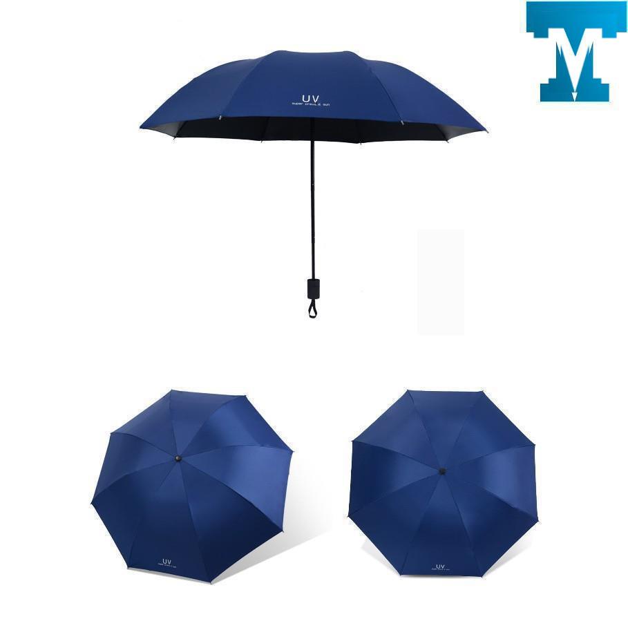 Ô Dù Chống Tia UV 3 Lớp Năm Màu Công Sở - Rẻ Vô Địch