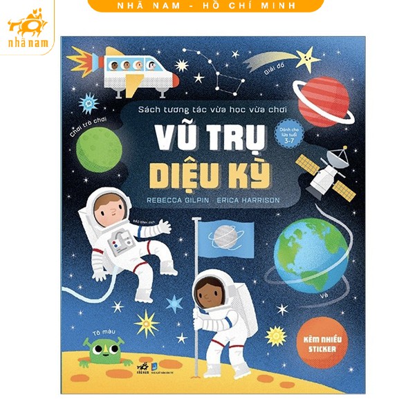 Sách - Sách tương tác vừa học vừa chơi - Vũ trụ diệu kỳ