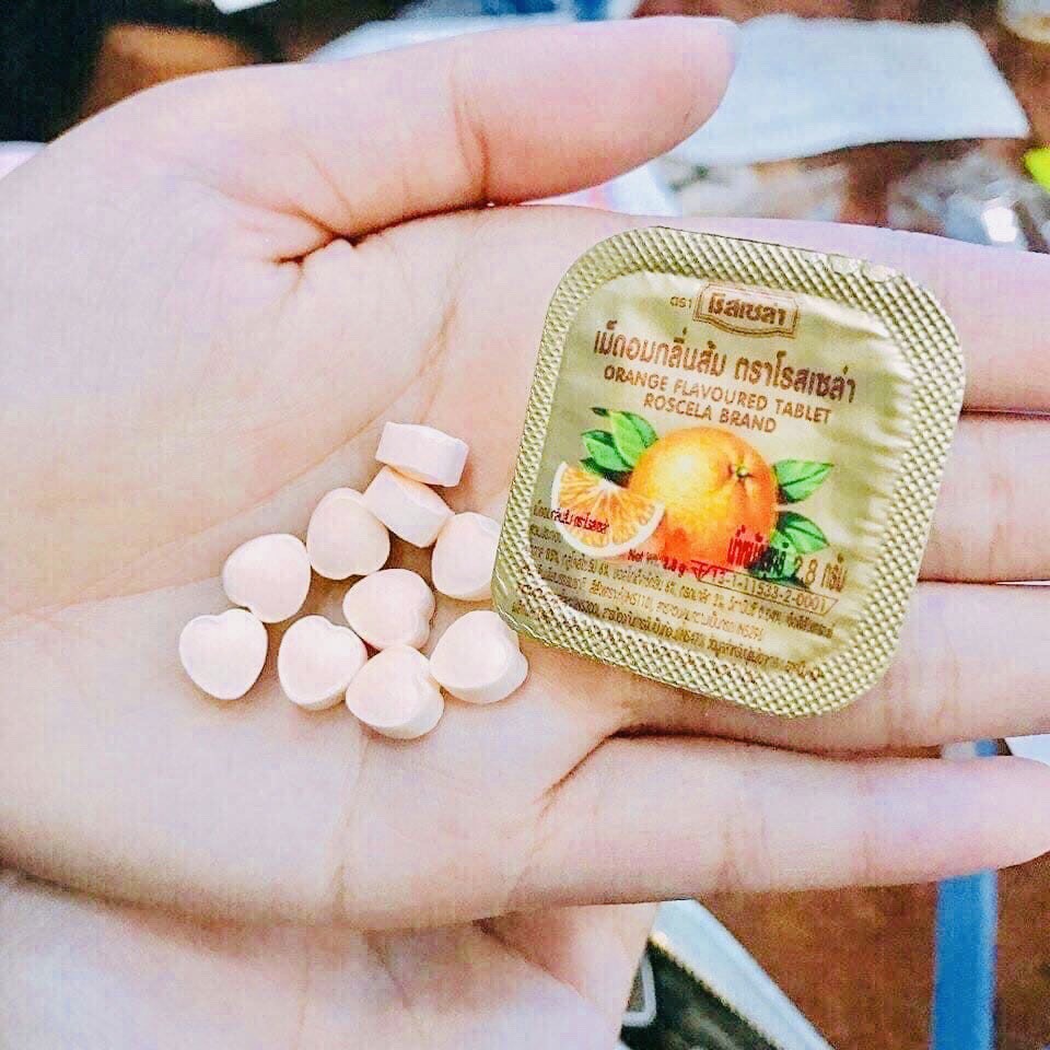 Kẹo C Trái Tim Thái Lan - Vỉ 24 hộp