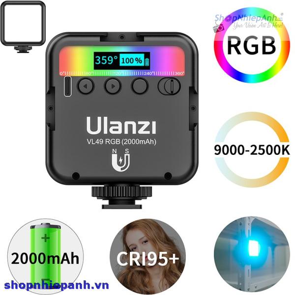 ĐÈN LED ULANZI MINI VIDEO LIGHT VL49 RGB