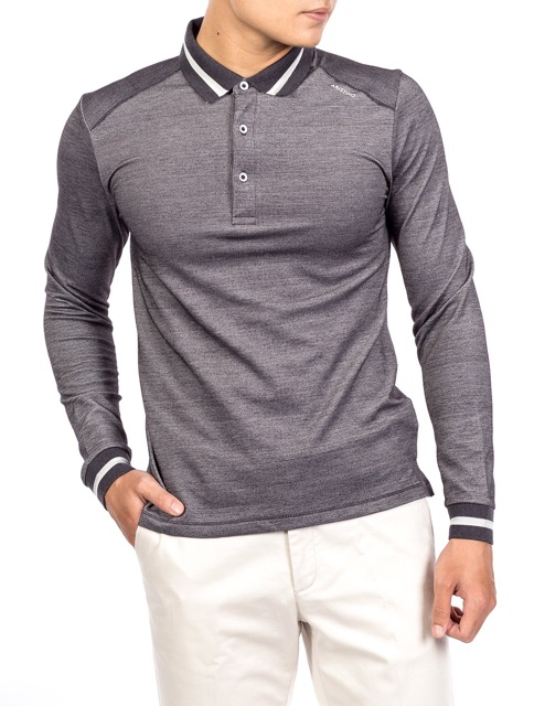 [SALE 40%] Áo polo dài tay Aristino ALP17-01 tinh tế lịch lãm | BigBuy360 - bigbuy360.vn
