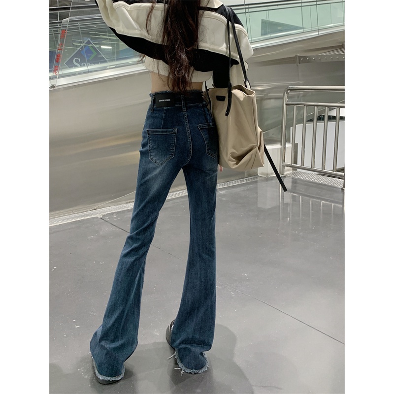 Quần Jean Nữ Ống Loe Thời Trang