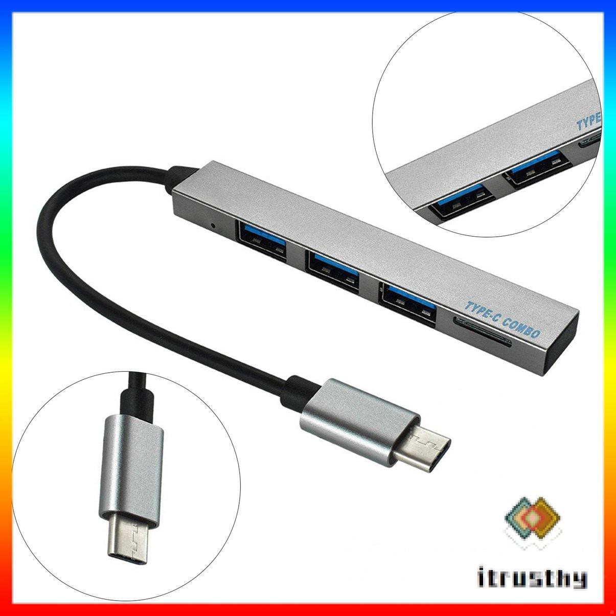 1 Bộ Chia Cổng Usb 2.0 Tf Đa Năng