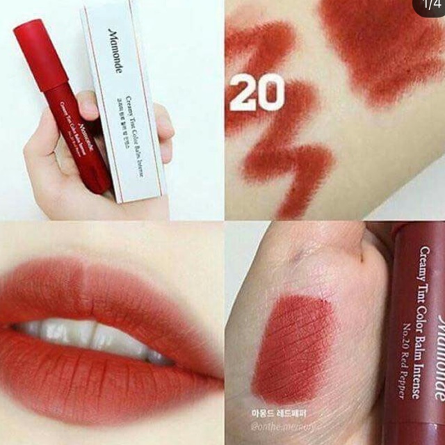 Son Mamonde Red pepper 20 và 23