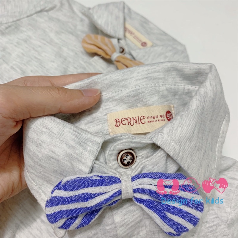 Bộ công tử cộc tay hãng BERNIE Hàn Quốc cho bé trai