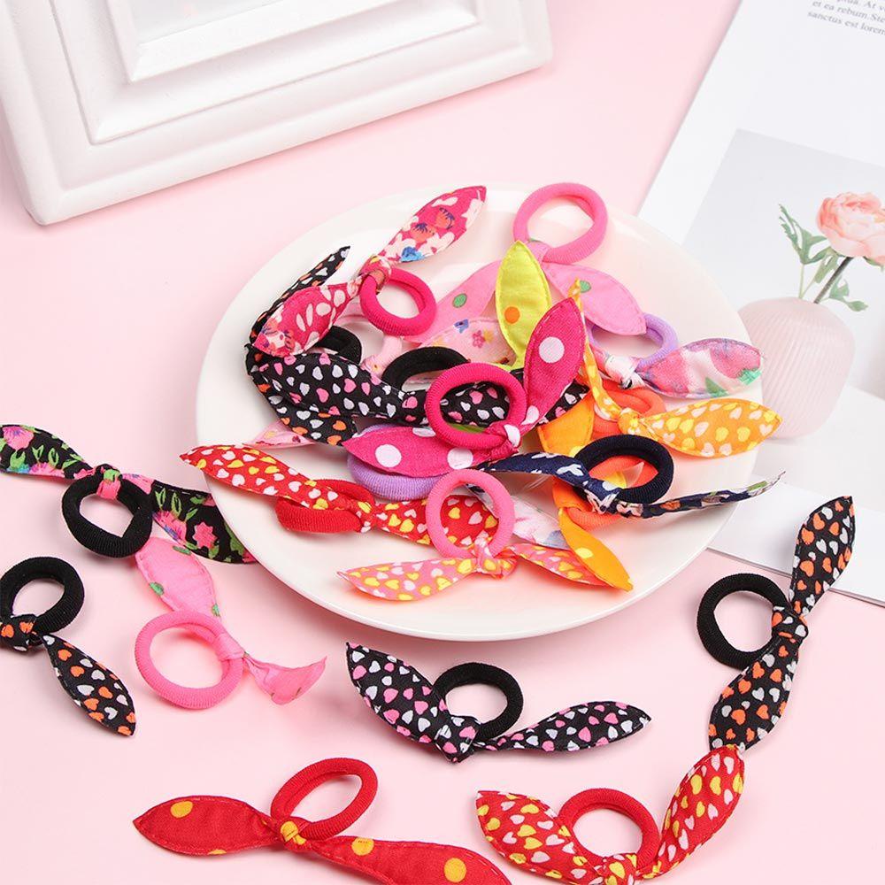 MELODG Set 10 / 20 Băng Đô Tai Thỏ Thời Trang Nữ