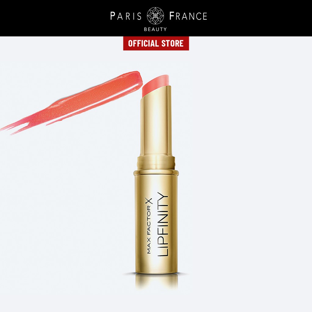 Paris France Beauty - Son Màu Mềm Mượt Lâu Trôi Max Factor X Lipfinity Long Lasting 3.4g