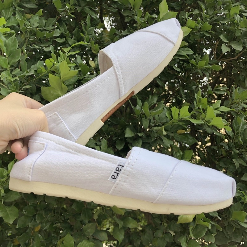 Giày Slipon Tara Trắng