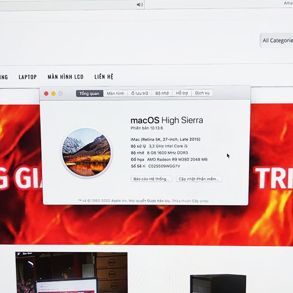 MÁY BỘ IMAC 2015 LATE 27 INCH – A1419 | BigBuy360 - bigbuy360.vn