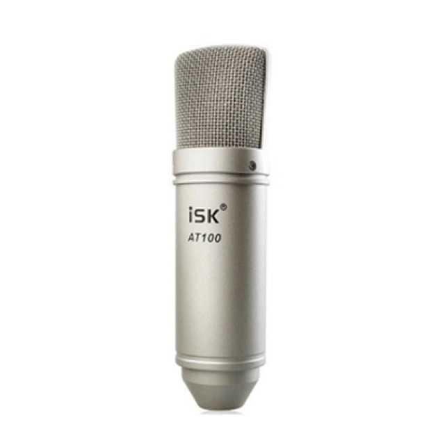 Mic ISK AT 100 Xịn loại 1 Hoa Vinh hát cực chất Bảo hành 6 tháng