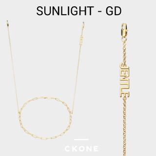 Dây mắt xích đeo kính phối chữ JENTLE thời trang cho nữ