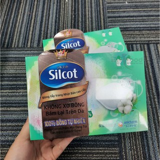 Bông Tẩy Trang Silcot Soft Touch Premium Cotton (66 Miếng)