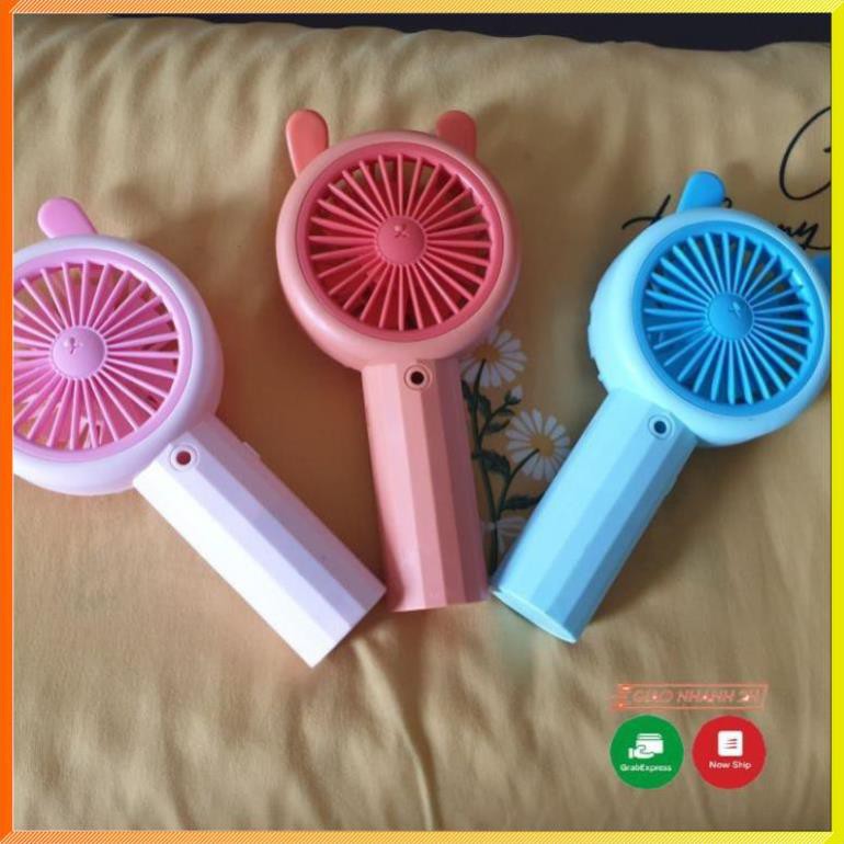 Quạt phun sương mini tích điện cầm tay , Quạt Mini Tích Điện Phun Hơi Nước Tạo Ẩm - Hàng loại 1 | BigBuy360 - bigbuy360.vn